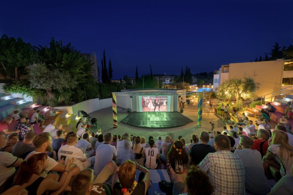 Amphitheater-Cinema-Night