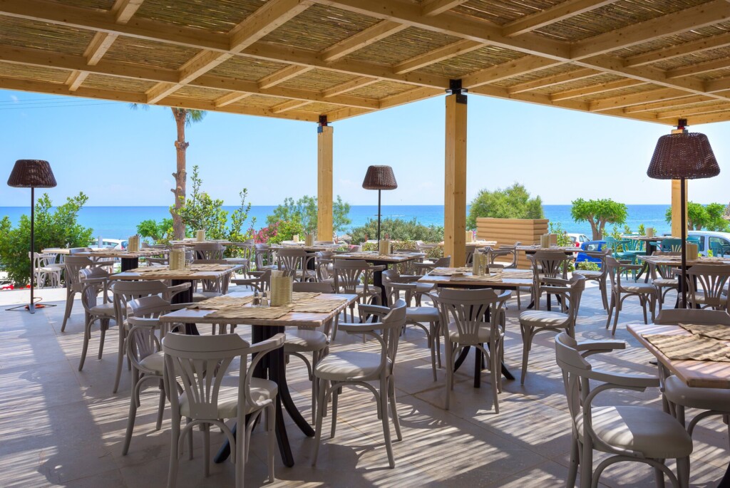 Thalassa Main Restaurant Terrace